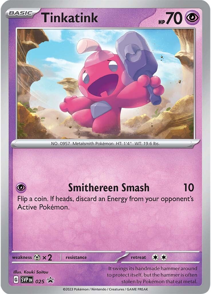 Tinkatink (025) [Scarlet & Violet: Black Star Promos] | Card Merchant Takapuna