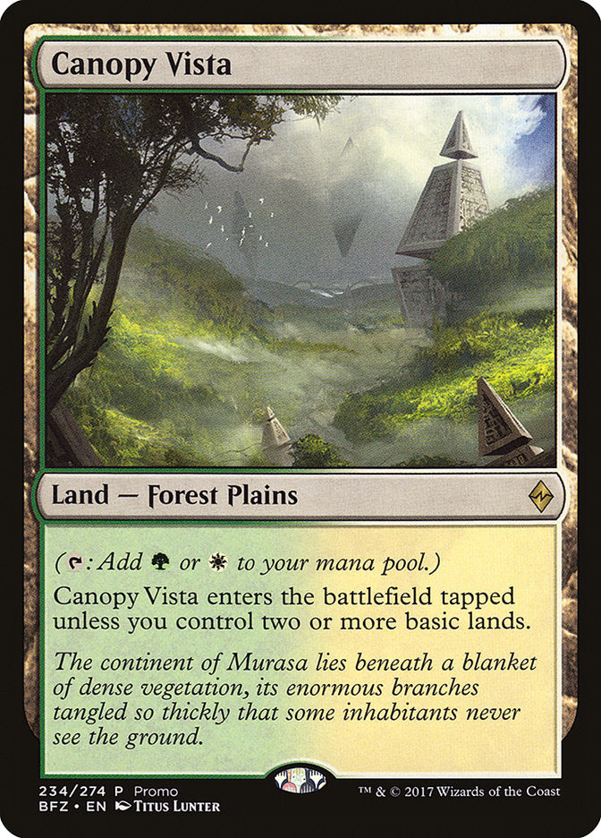 Canopy Vista (Promo) [Standard Showdown Promos] | Card Merchant Takapuna