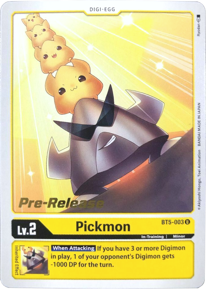 Pickmon [BT5-003] [Battle of Omni Pre-Release Promos] | Card Merchant Takapuna