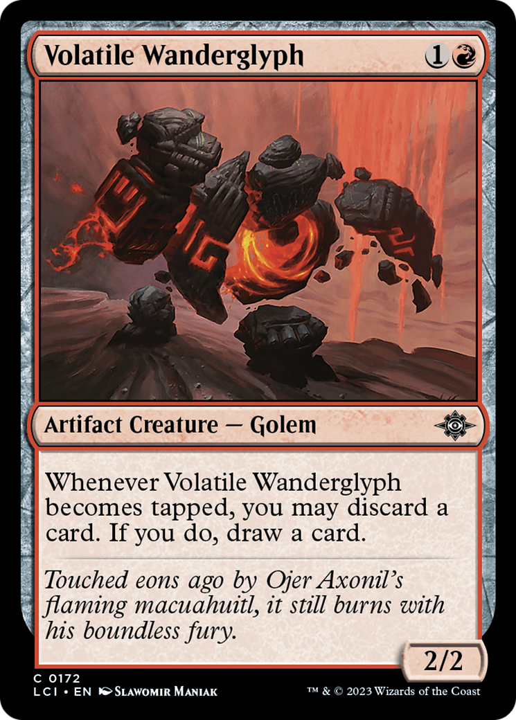 Volatile Wanderglyph [The Lost Caverns of Ixalan] | Card Merchant Takapuna