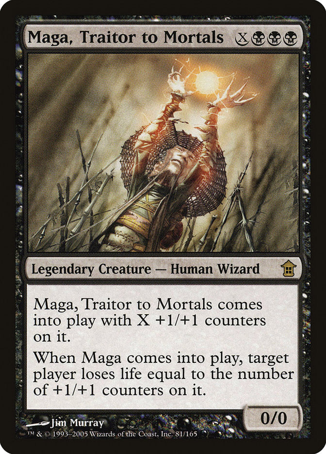 Maga, Traitor to Mortals [Saviors of Kamigawa] | Card Merchant Takapuna