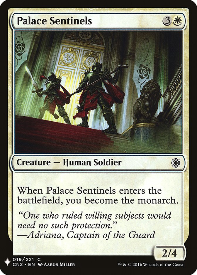 Palace Sentinels [Mystery Booster] | Card Merchant Takapuna