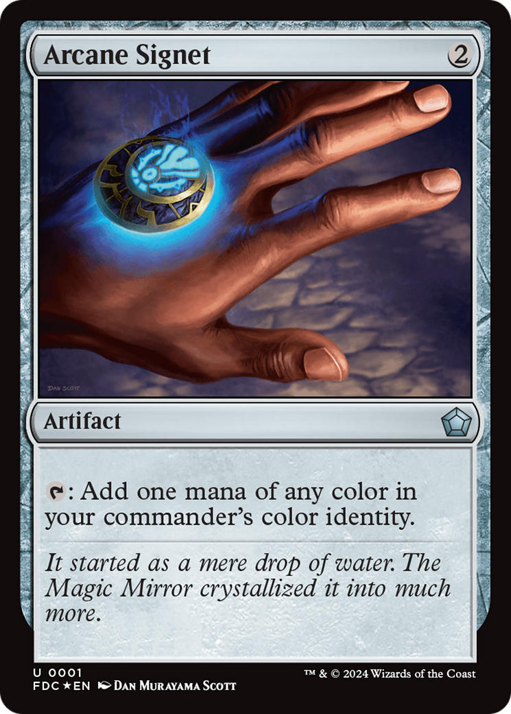 Arcane Signet [Foundations] | Card Merchant Takapuna