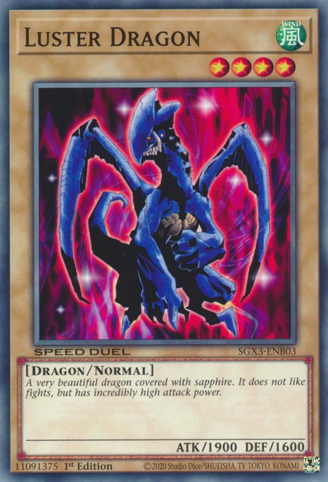 Luster Dragon [SGX3-ENB03] Common | Card Merchant Takapuna