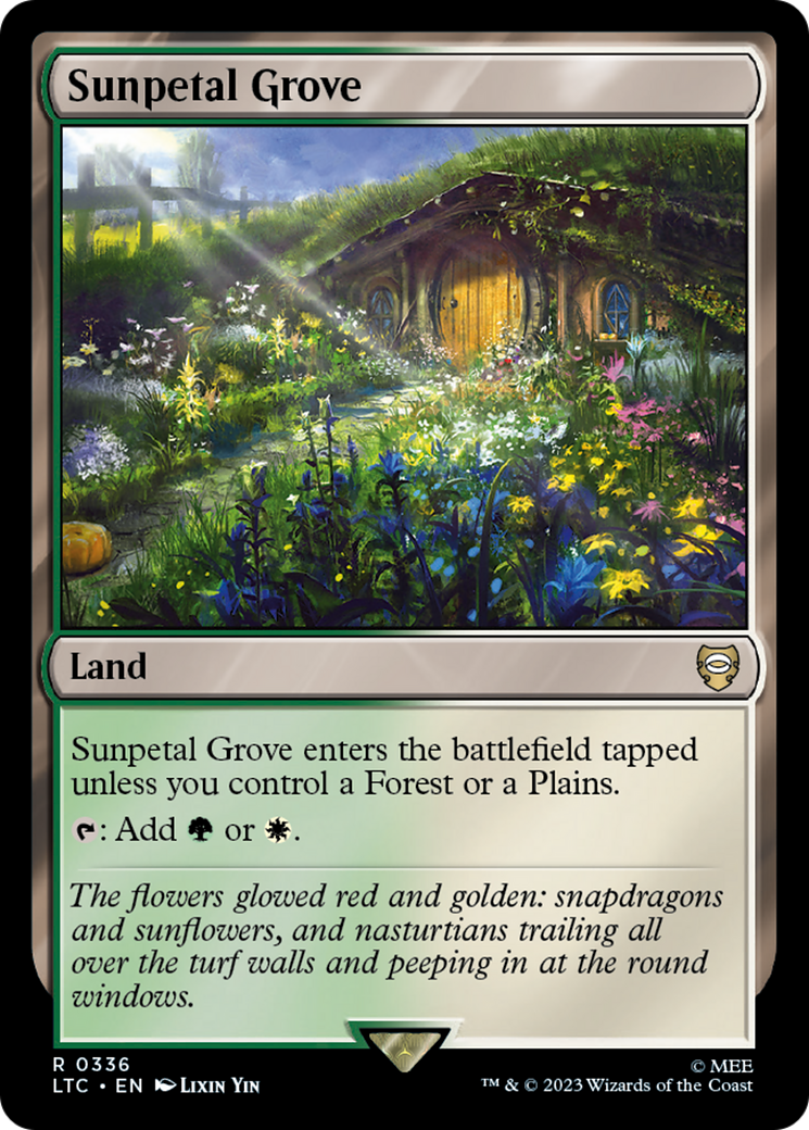 Sunpetal Grove [The Lord of the Rings: Tales of Middle-Earth Commander] | Card Merchant Takapuna