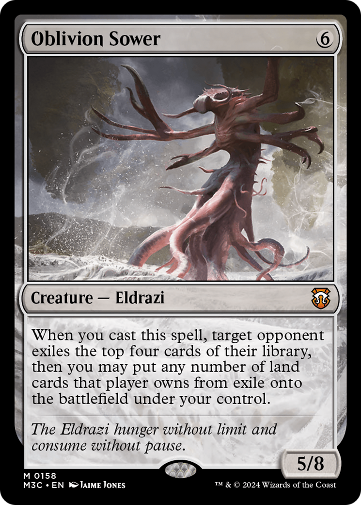 Oblivion Sower (Ripple Foil) [Modern Horizons 3 Commander] | Card Merchant Takapuna