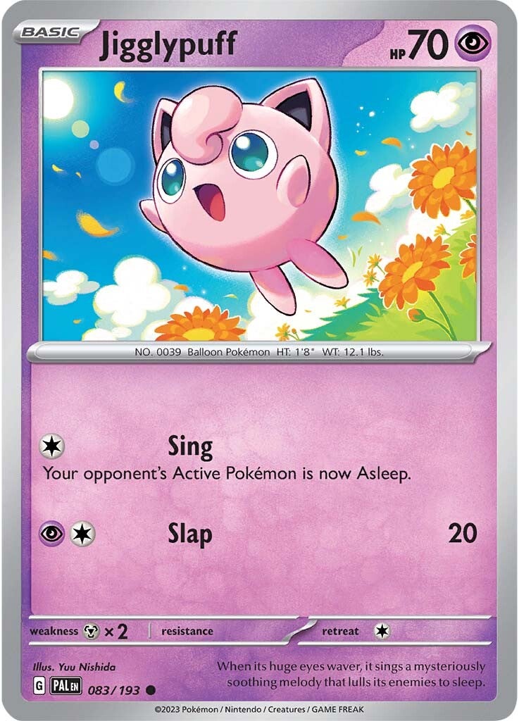 Jigglypuff (083/193) [Scarlet & Violet: Paldea Evolved] | Card Merchant Takapuna