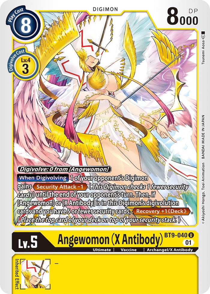 Angewomon (X Antibody) [BT9-040] [X Record] | Card Merchant Takapuna