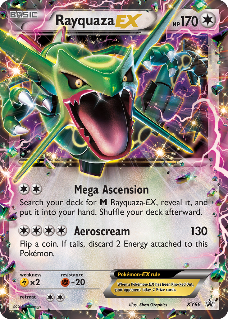 Rayquaza EX (XY66) [XY: Black Star Promos] | Card Merchant Takapuna