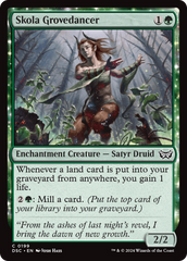 Skola Grovedancer [Duskmourn: House of Horror Commander] | Card Merchant Takapuna