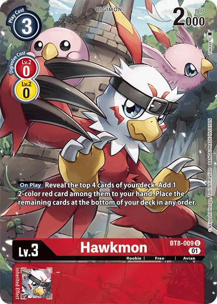 Hawkmon [BT8-009] (Alternate Art) [New Awakening] | Card Merchant Takapuna