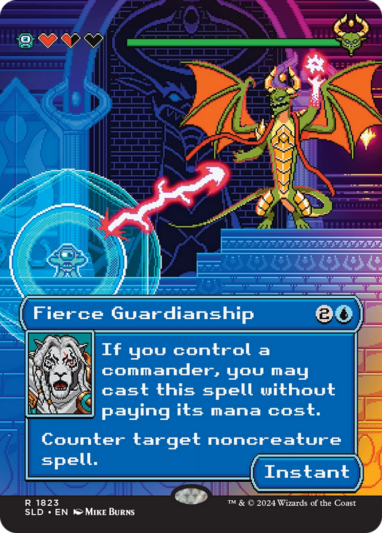 Fierce Guardianship [Secret Lair Drop Series] | Card Merchant Takapuna