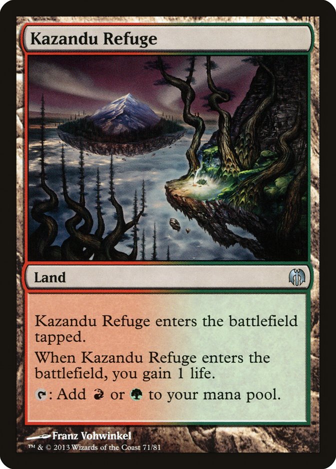 Kazandu Refuge [Duel Decks: Heroes vs. Monsters] | Card Merchant Takapuna