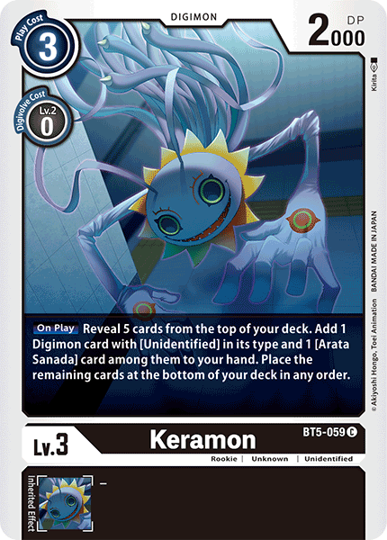 Keramon [BT5-059] [Battle of Omni] | Card Merchant Takapuna