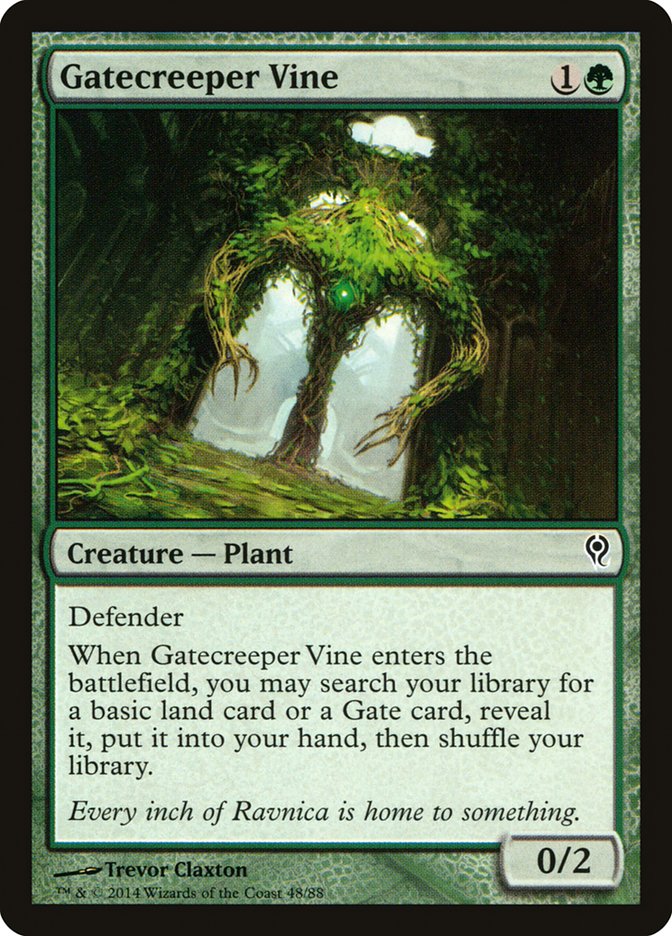 Gatecreeper Vine [Duel Decks: Jace vs. Vraska] | Card Merchant Takapuna