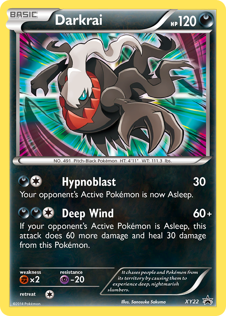 Darkrai (XY22) [XY: Black Star Promos] | Card Merchant Takapuna