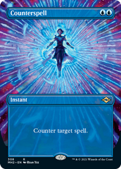 Counterspell (Borderless Alternate Art) [Modern Horizons 2] | Card Merchant Takapuna