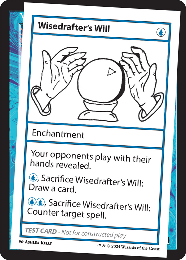 Wisedrafter's Will [Mystery Booster 2 Playtest Cards] | Card Merchant Takapuna