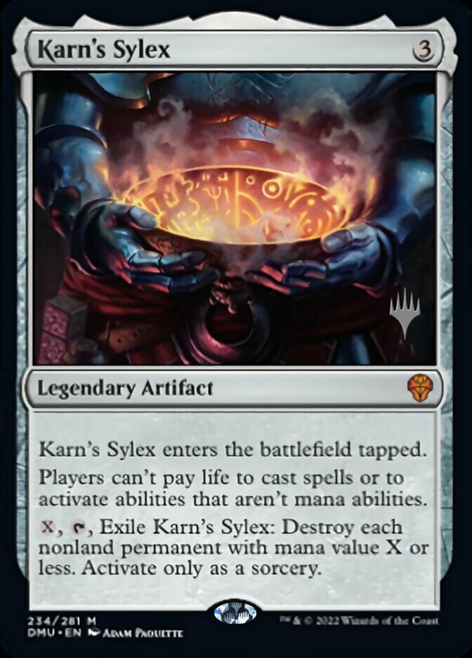 Karn's Sylex (Promo Pack) [Dominaria United Promos] | Card Merchant Takapuna