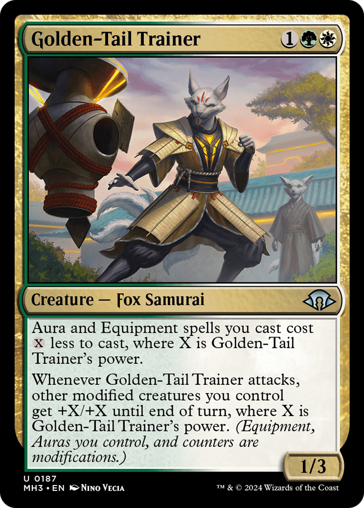 Golden-Tail Trainer [Modern Horizons 3] | Card Merchant Takapuna