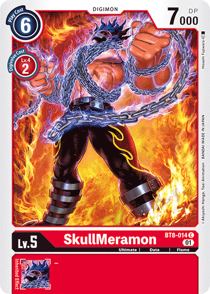 SkullMeramon [BT8-014] [New Awakening] | Card Merchant Takapuna