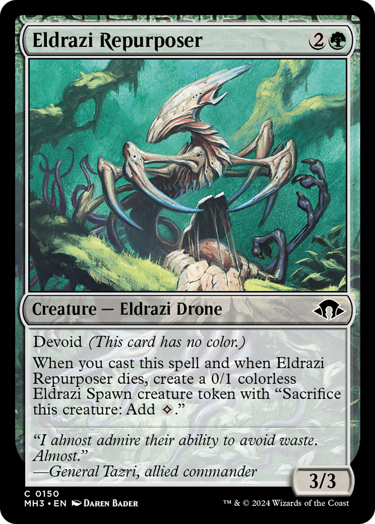 Eldrazi Repurposer [Modern Horizons 3] | Card Merchant Takapuna