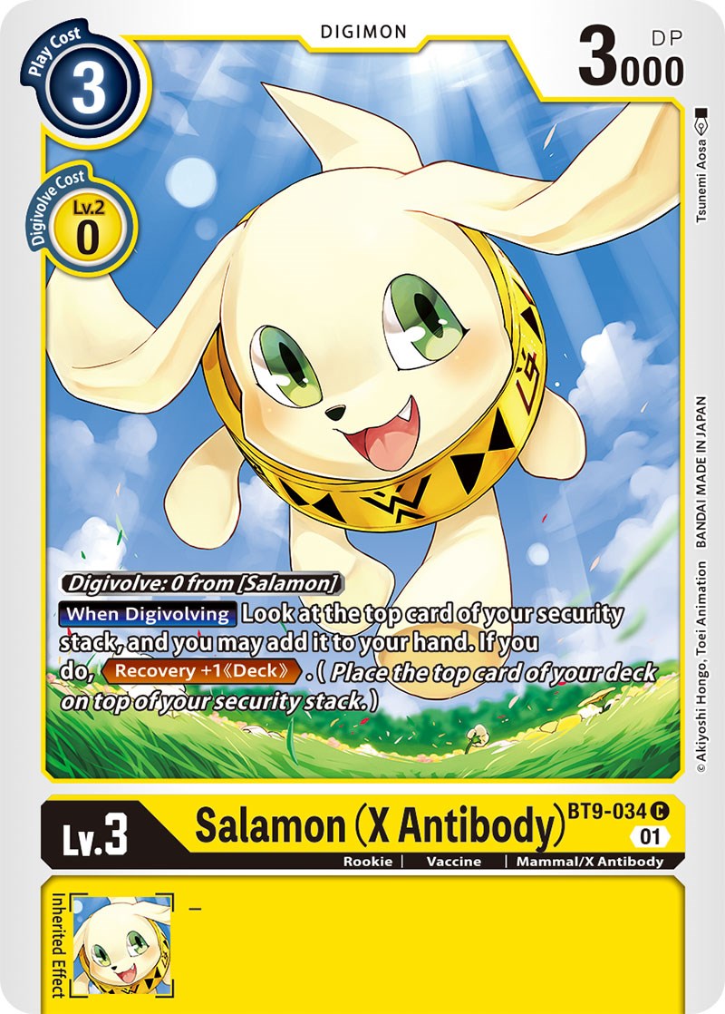 Salamon (X Antibody) [BT9-034] [X Record] | Card Merchant Takapuna