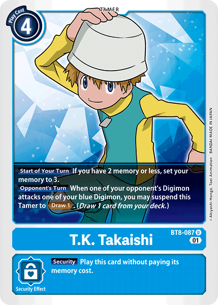 T.K. Takaishi [BT8-087] [New Awakening] | Card Merchant Takapuna