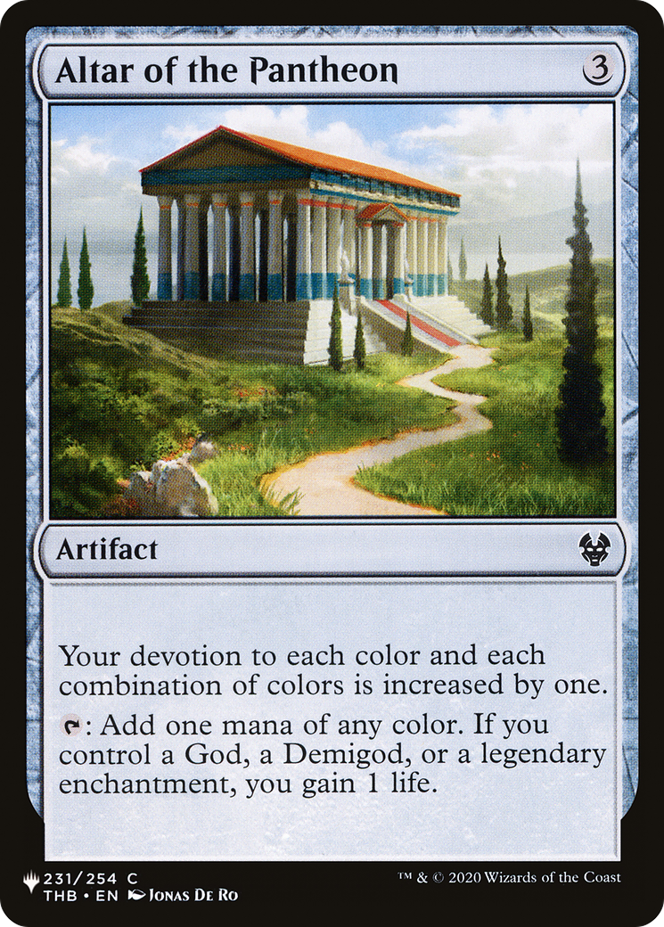 Altar of the Pantheon [Secret Lair: From Cute to Brute] | Card Merchant Takapuna