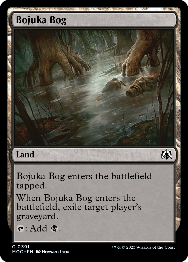 Bojuka Bog [March of the Machine Commander] | Card Merchant Takapuna