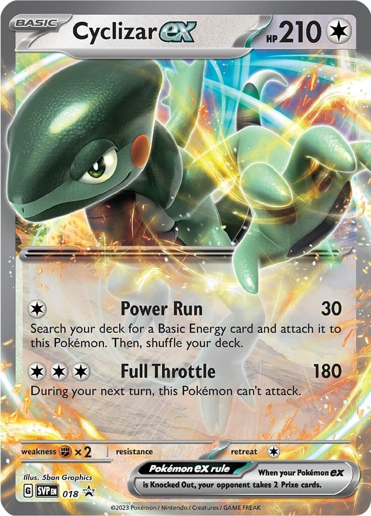 Cyclizar ex (018) [Scarlet & Violet: Black Star Promos] | Card Merchant Takapuna