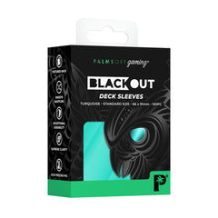 Palms Off - Blackout Deck Sleeves Standard 100 | Card Merchant Takapuna