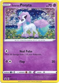 Galarian Ponyta (SWSH013) (General Mills Promo) [Sword & Shield: Black Star Promos] | Card Merchant Takapuna