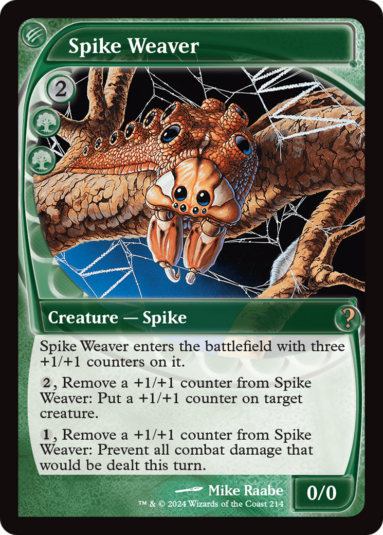 Spike Weaver (Future Sight) [Mystery Booster 2] | Card Merchant Takapuna