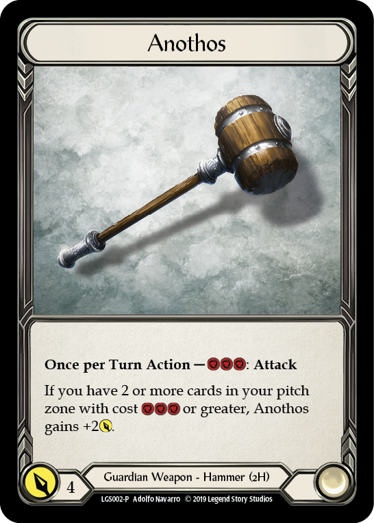 Anothos [LGS002-P] (Promo)  1st Edition Cold Foil | Card Merchant Takapuna