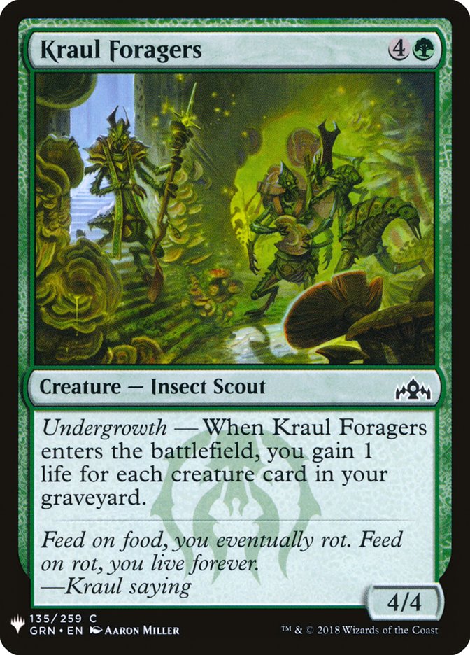 Kraul Foragers [Mystery Booster] | Card Merchant Takapuna