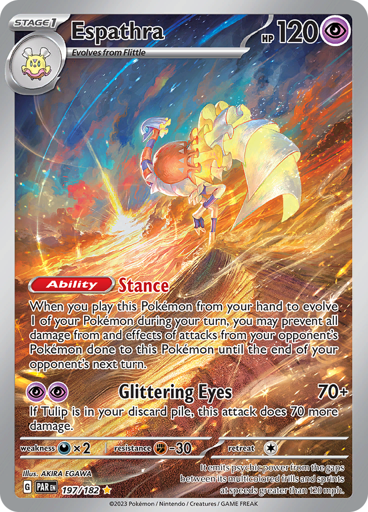 Espathra (197/182) [Scarlet & Violet: Paradox Rift] | Card Merchant Takapuna