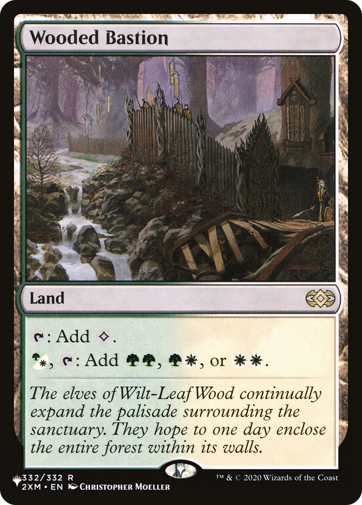 Wooded Bastion [The List] | Card Merchant Takapuna