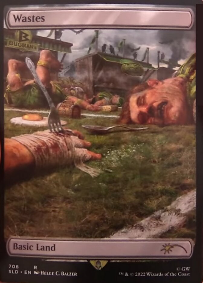 Wastes (706) (Extended Art) [Secret Lair Drop Promos] | Card Merchant Takapuna