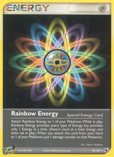 Rainbow Energy (95/109) [EX: Ruby & Sapphire] | Card Merchant Takapuna