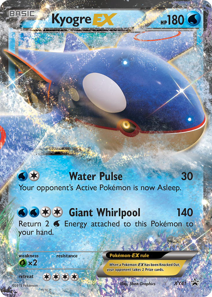 Kyogre EX (XY41) [XY: Black Star Promos] | Card Merchant Takapuna