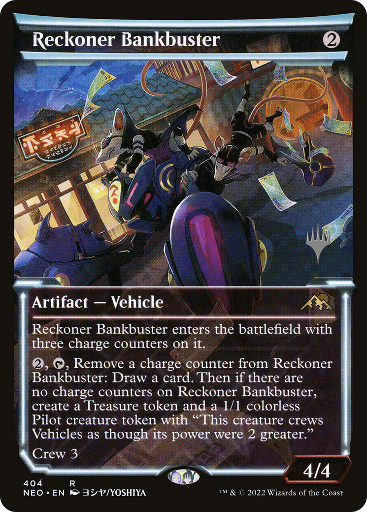 Reckoner Bankbuster (Showcase) [The Brothers' War Promos] | Card Merchant Takapuna