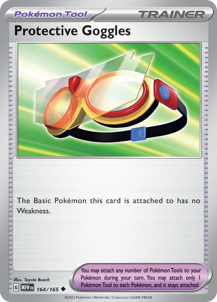 Protective Goggles (164/165) [Scarlet & Violet: 151] | Card Merchant Takapuna