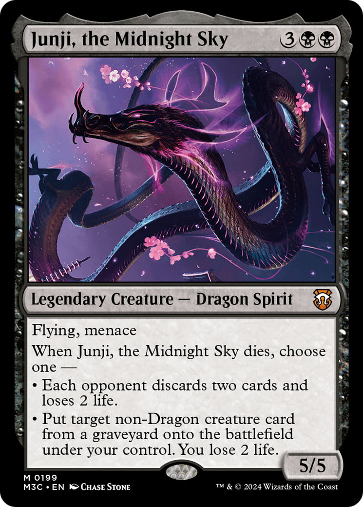 Junji, the Midnight Sky [Modern Horizons 3 Commander] | Card Merchant Takapuna