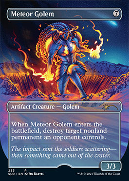 Meteor Golem (Borderless) [Secret Lair Drop Series] | Card Merchant Takapuna