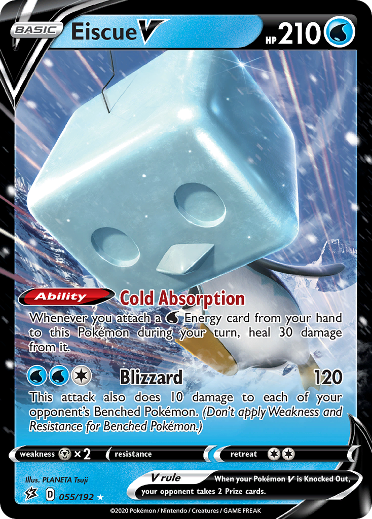 Eiscue V (055/192) [Sword & Shield: Rebel Clash] | Card Merchant Takapuna