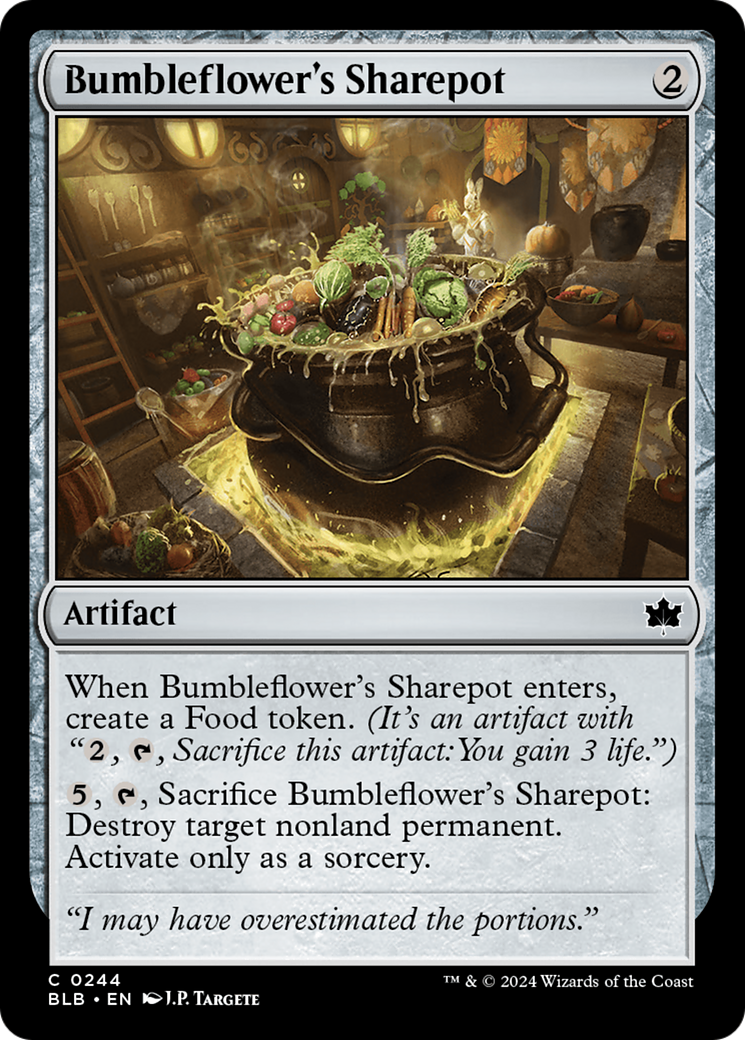 Bumbleflower's Sharepot [Bloomburrow] | Card Merchant Takapuna