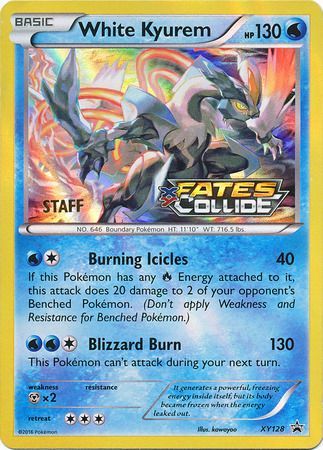 White Kyurem (XY128) (Staff) [XY: Black Star Promos] | Card Merchant Takapuna