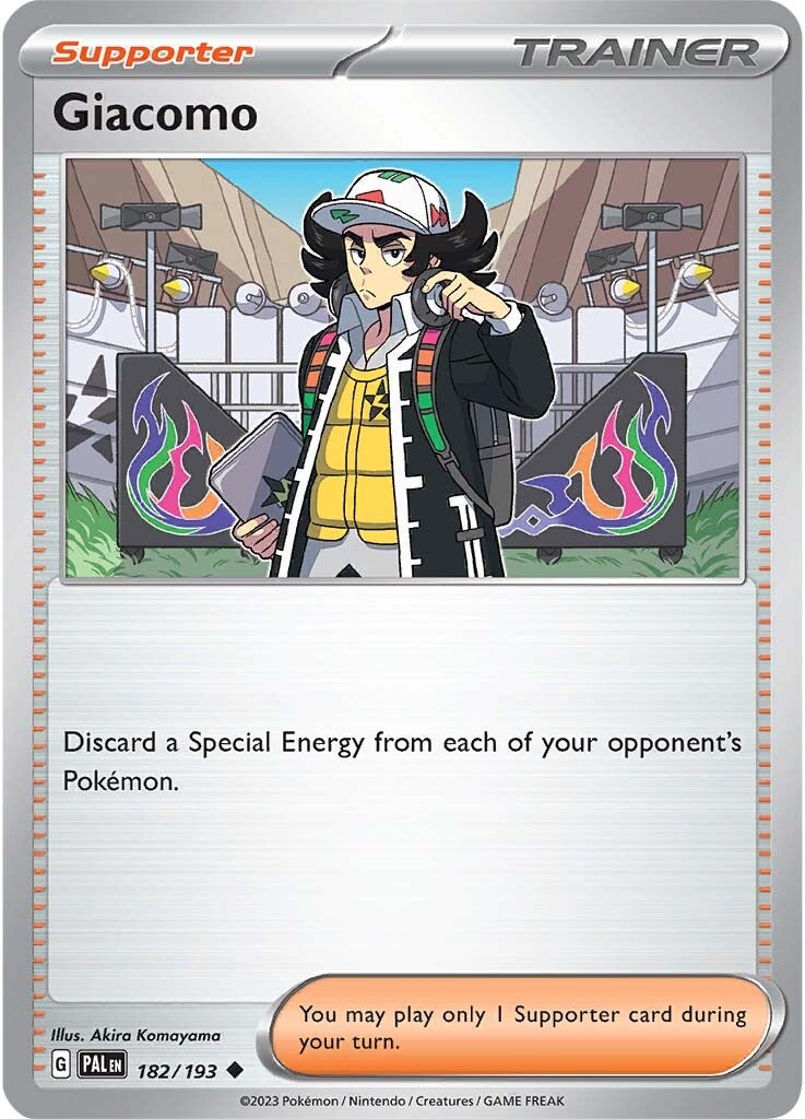 Giacomo (182/193) [Scarlet & Violet: Paldea Evolved] | Card Merchant Takapuna