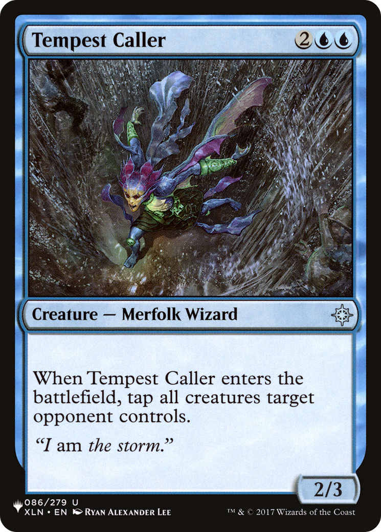 Tempest Caller [The List] | Card Merchant Takapuna